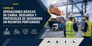 Curso Operaciones básicas de carga, descarga y protocolos de seguridad en recintos portuarios